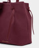 Katie Loxton Celina Suedette Bucket Bag - Cherry
