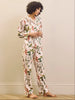 Their Nibs Pink Pretty Pears Cotton Traditional Pyjamas