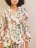 Their Nibs Pink Pretty Pears Cotton Traditional Pyjamas