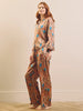 Their Nibs Festival Feathers Satin Frill Boxy Pyjama Set