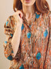 Their Nibs Festival Feathers Satin Frill Boxy Pyjama Set