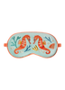 Powder Luxury Lavender Velvet Eye Mask - Seahorse