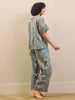 Their Nibs Charcoal Mushroom Cotton Voile Oversize Pyjama Set