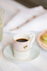 Yvonne Ellen Slogan Espresso Cup & Saucers - Set Of Two (Boxed)