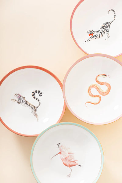 Yvonne Ellen Animal Pasta Bowls - Set Of Four