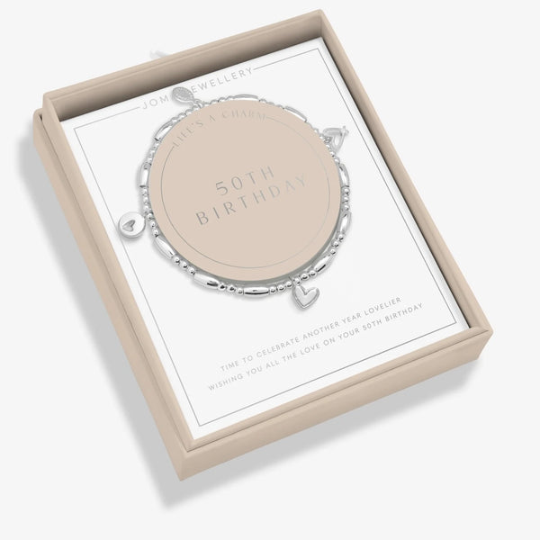 Joma Jewellery Life's A Charm '50th Birthday'