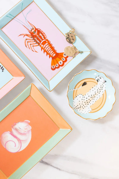 Yvonne Ellen Mouse Rectangular Trinket Dish