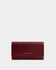 Katie Loxton Zea Patent Crackle Crossbody Purse - Cherry