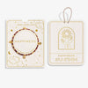 Joma Jewellery Affirmation Card 'Happiness' Bracelet