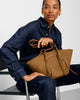Katie Loxton Celina Small Suedette Tote Bag - Caramel