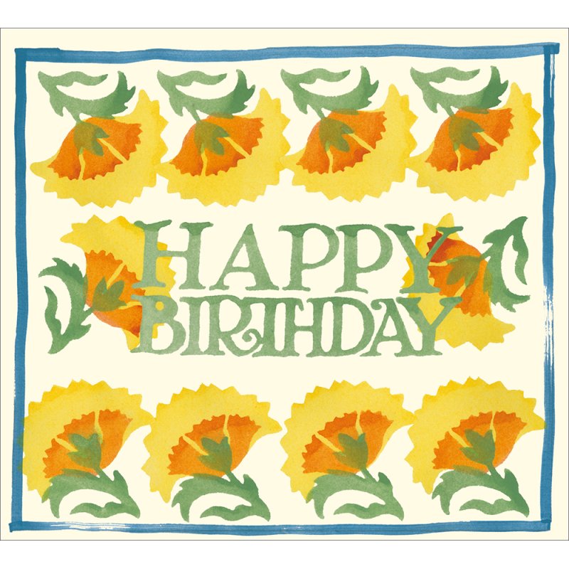 Emma Bridgewater Flower Parade Card