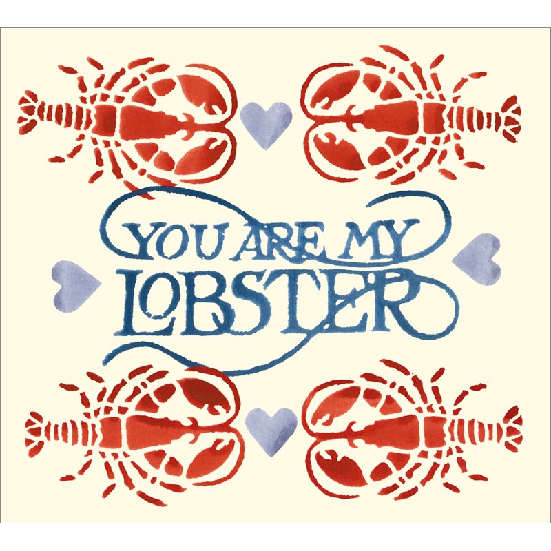 Emma Bridgewater You Are My Lobster Card