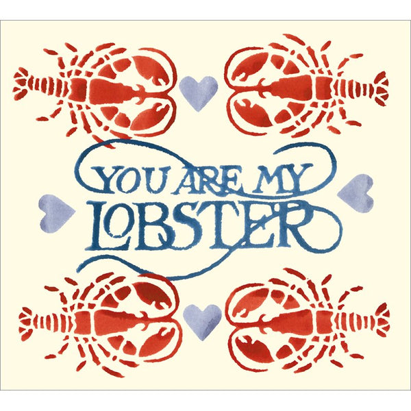 Emma Bridgewater You Are My Lobster Card