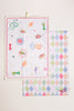 Yvonne Ellen Harlequin Tea Towels - Set Of 2