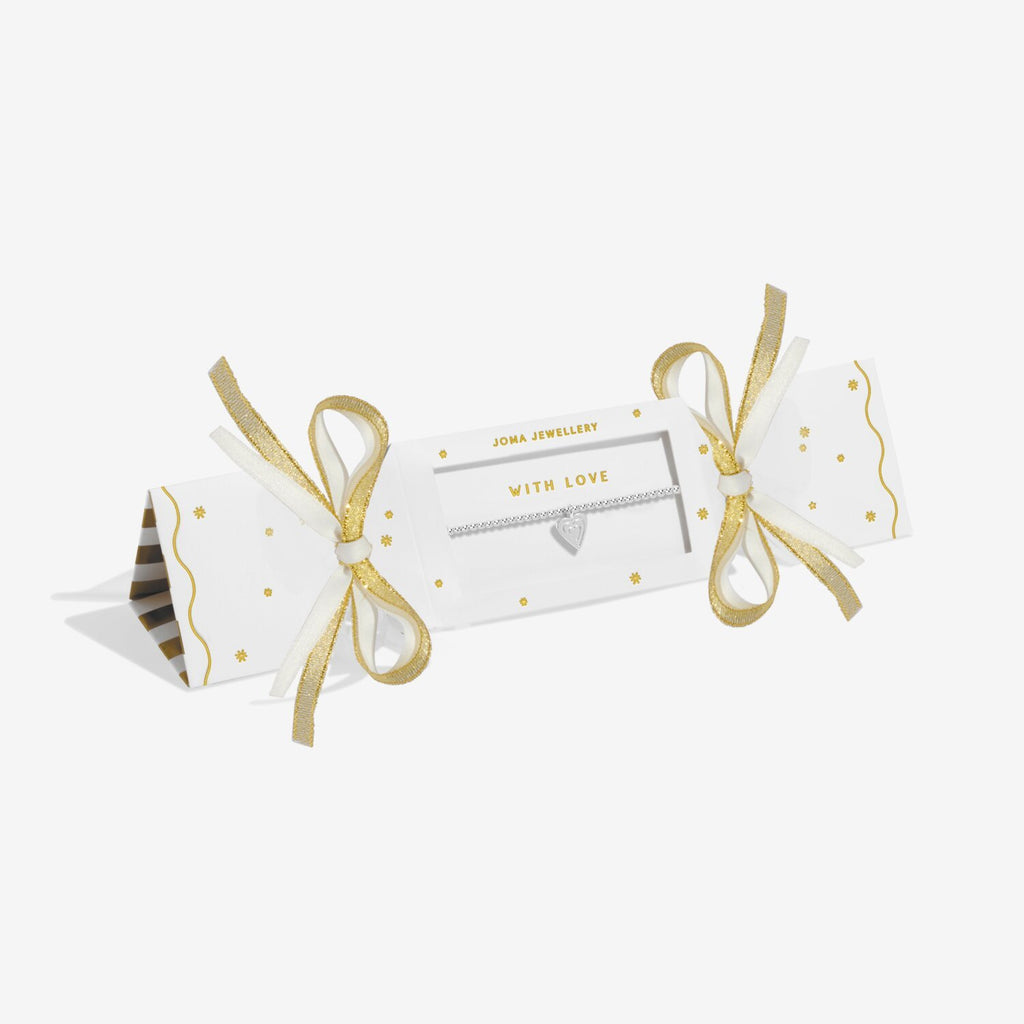 Joma Jewellery Christmas Cracker 'With Love' Bracelet