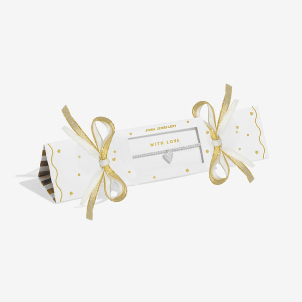 Joma Jewellery Christmas Cracker 'With Love' Bracelet