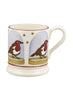 Emma Bridgewater Robin Snow Globe 1/2 Pint Mug