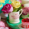 Emma Bridgewater Pink Toast My Brilliant Friend 1/2 Pint Mug