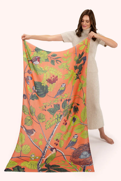Powder Amongst The Trees Print Scarf