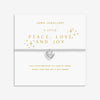 Joma Jewellery Christmas A Little 'Peace, Love & Joy' Bracelet