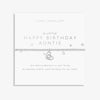 Joma Jewellery A Little 'Happy Birthday Auntie' Bracelet