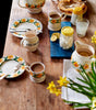 Emma Bridgewater Windblown Daffodils Medium Side Plate - 8.5 Inch