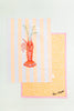 Yvonne Ellen Lobster/Bon Appetit Tea Towels - Set Of 2