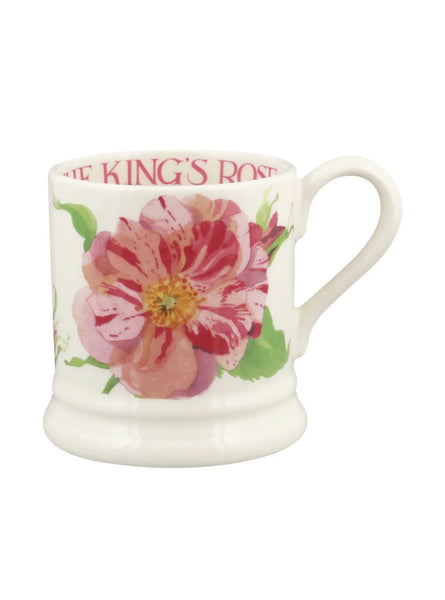 Emma Bridgewater David Austin® The King's Rose™ 1/2 Pint Mug
