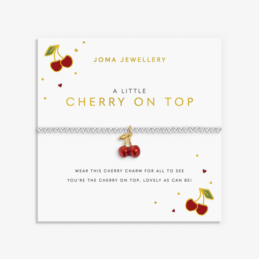Joma Jewellery A Little Vibes 'Cherry On Top' Bracelet