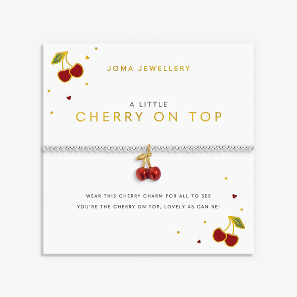 Joma Jewellery A Little Vibes 'Cherry On Top' Bracelet