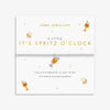 Joma Jewellery A Little Vibes 'It's Spritz O 'Clock' Bracelet