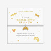 Joma Jewellery A Little Vibes 'Babes Who Brunch' Bracelet