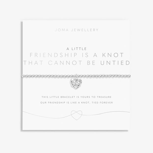 Joma Jewellery A Little 'Friendship Is A Knot That Cannot Be Untied' Bracelet