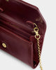 Katie Loxton Zea Patent Crackle Crossbody Purse - Cherry