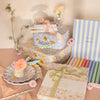 Meri Meri X Liberty Rainbow Garden Candle Gift Set