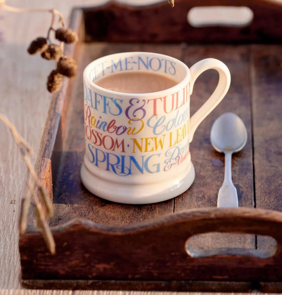 Emma Bridgewater Easter Toast Daffodils & Tulips 1/2 Pint Mug
