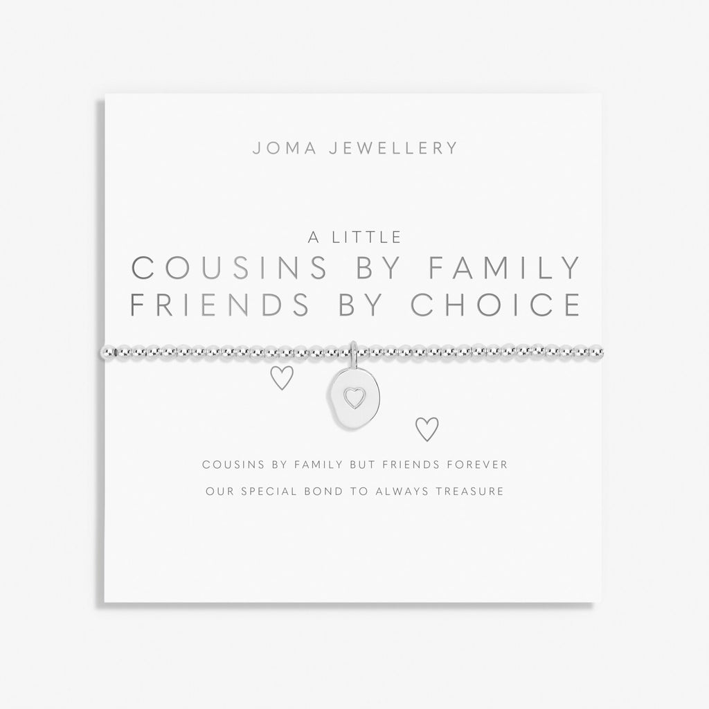 Joma Jewellery A Little 'Cousins By Family Friends By Choice' Bracelet