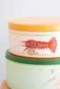 Yvonne Ellen Lobster/Elephant/Ibis Round Cake Tins - Set Of Three