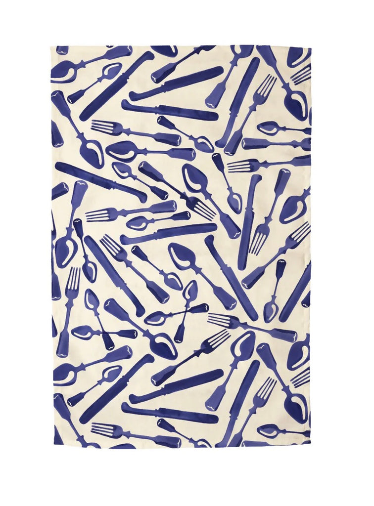 Emma Bridgewater Knives & Forks Tea Towel