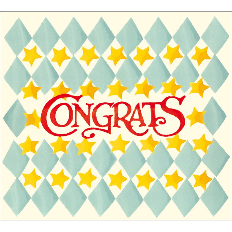 Emma Bridgewater Congrats Card