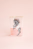 Yvonne Ellen Hi Ball Glass - Zebra