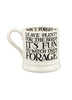 Emma Bridgewater Black Toast Blackberry 1/2 Pint Mug