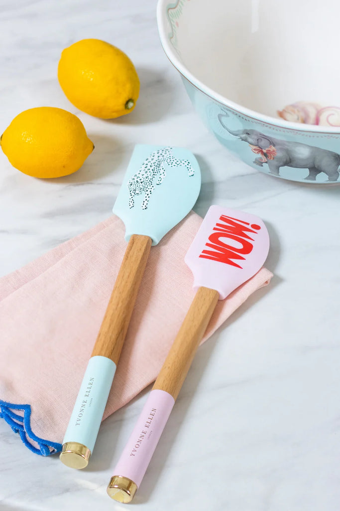 Yvonne Ellen Yvonne Ellen Cheetah/WOW Spatulas (Set Of 2)