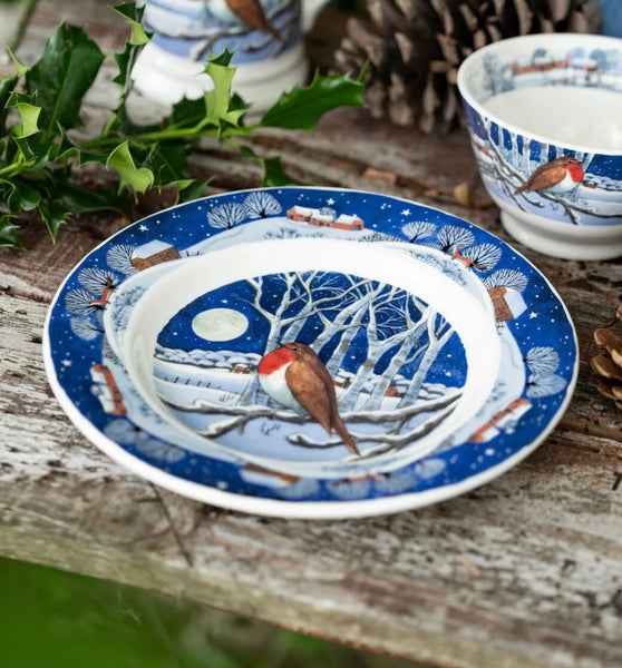 Emma Bridgewater Midnight Robin Medium Dinner