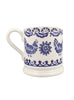 Emma Bridgewater Blue Hen & Border Mum 1/2 Pint Mug