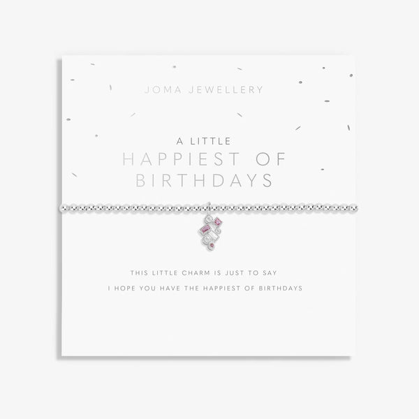 Joma Jewellery A Little 'Happiest Of Birthdays' Bracelet
