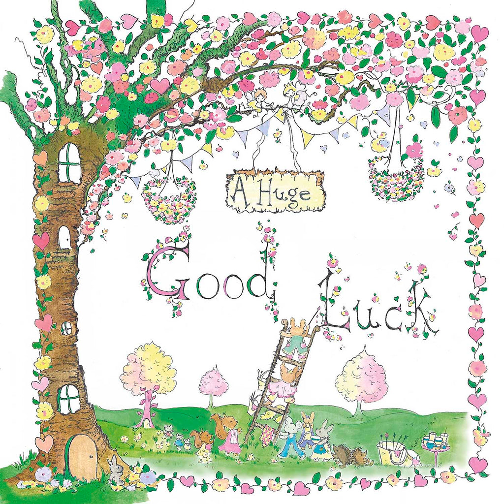 The Porch Fairies Card - Good Luck