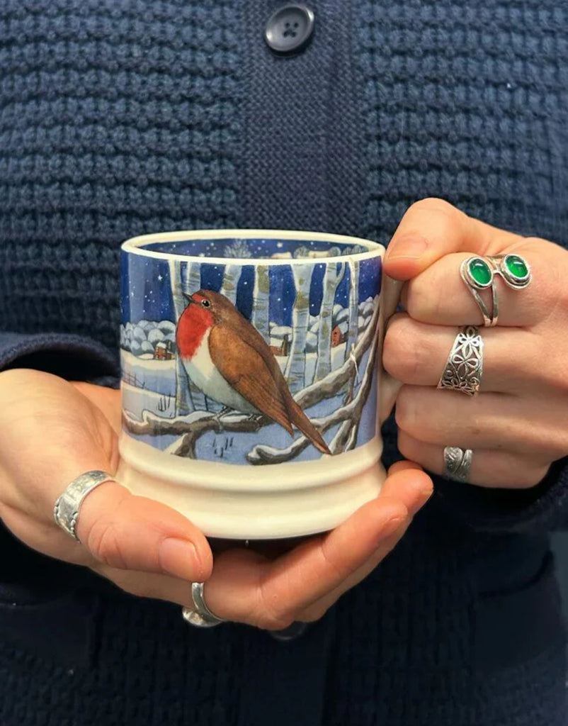 Emma Bridgewater Midnight Robin Small Mug