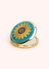Powder Embroidered Mirror - Summer Sunflower