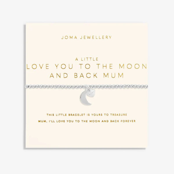 Joma Jewelley A Little ‘Love You To The Moon And Back Mum’ Bracelet